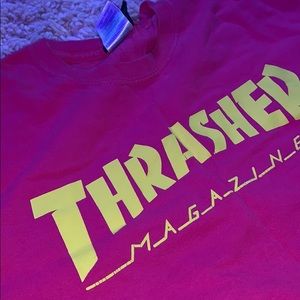 Pink & Yellow Thrasher T-Shirt